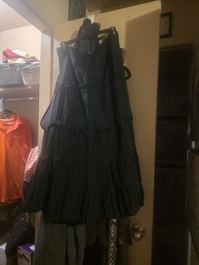 Black Tiered Sundress